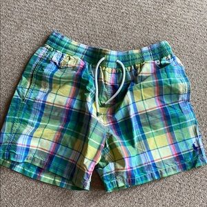 Polo Ralph Lauren Multicolor Plaid Swim Trunks